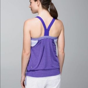 Lululemon Rest Less Strappy Tank Top Size 2